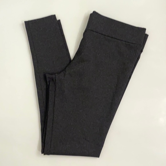 Gray Compression Leggings - Picture 2 of 2